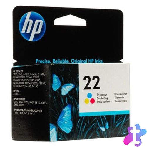HP C9352AE (22) színes tri-color tintapatron