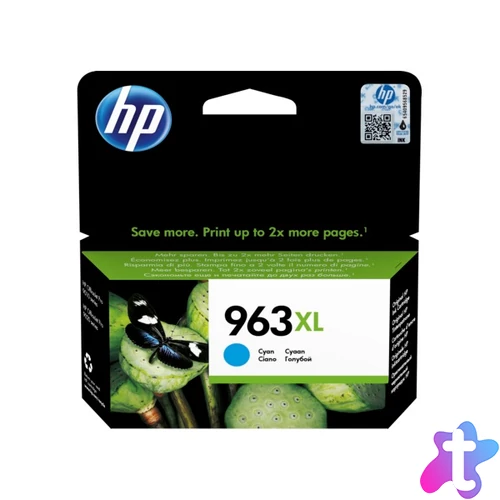 HP 3JA27AE (963XL) cián tintapatron