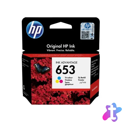 HP 3YM74AE (653) háromszínű tintapatron