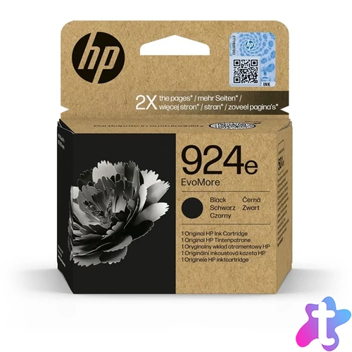 HP 4K0V0NE fekete tintapatron