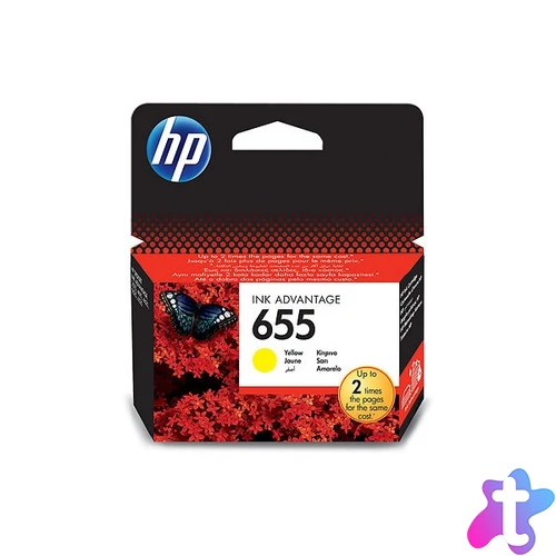 HP CZ112AE (655) sárga tintapatron