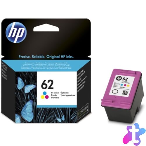 HP C2P06AE (62) háromszínű tintapatron