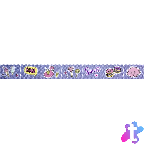 Heyda Candy bélyeg dekor ragasztószalag