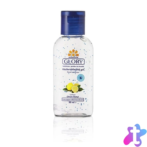 Glory/HC gél Citrom 50 ml kézfertőtlenítő