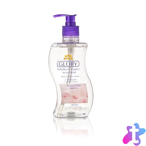 Glory/HC 500 ml érzékeny bőrre folyékony szappan és tusfürdő