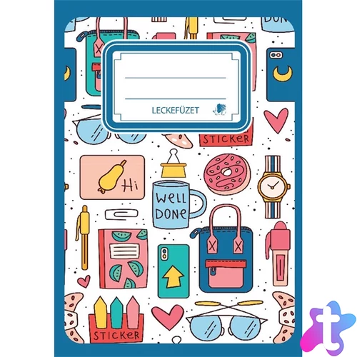 ICO Süni School Pantern A5 leckefüzet