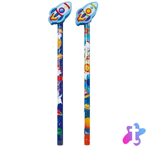 ICO Bensia vertnw H24 cute animals űrhajó-radíros grafitceruza