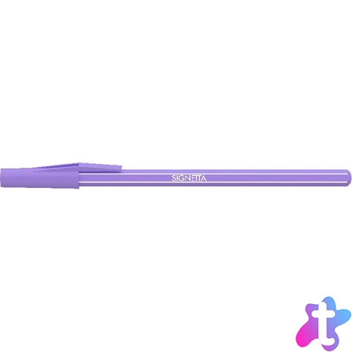 ICO Signetta Mix (vonalkóddal) D12 pasztell lila golyóstoll