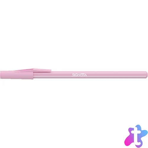 ICO Signetta Mix (vonalkóddal) D12 pasztell rózsa golyóstoll