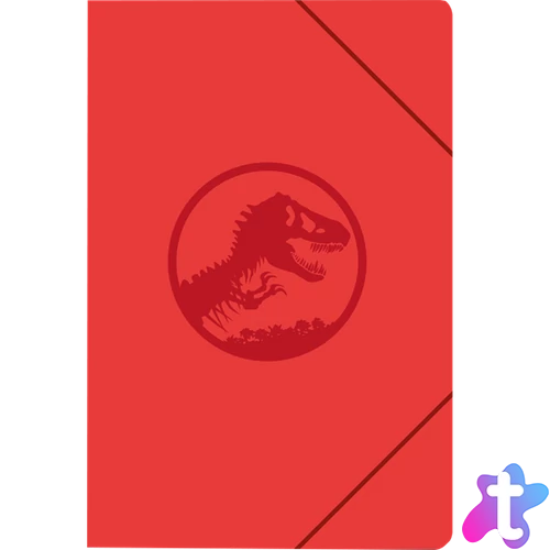 ICO Jurassic World A5 gumis mappa