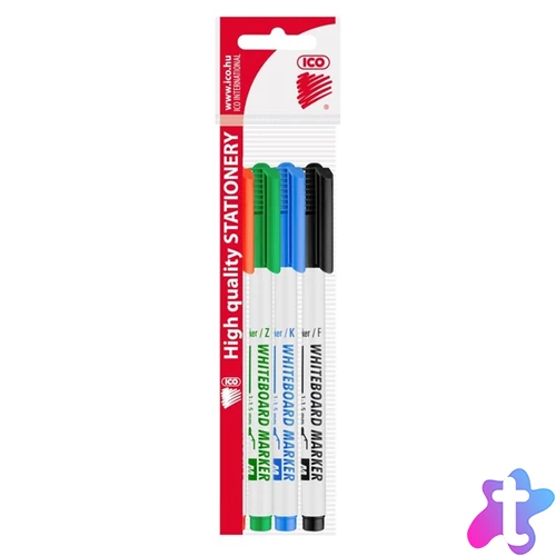 ICO Top M 4db-os vegyes színű táblamarker készlet