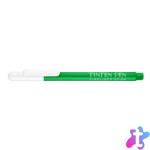 ICO Tinten Pen zöld tűfilc