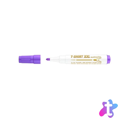 ICO D10 XXL lila textilmarker rostirón