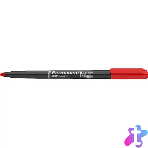 ICO OHP B 2-3mm piros permanent marker
