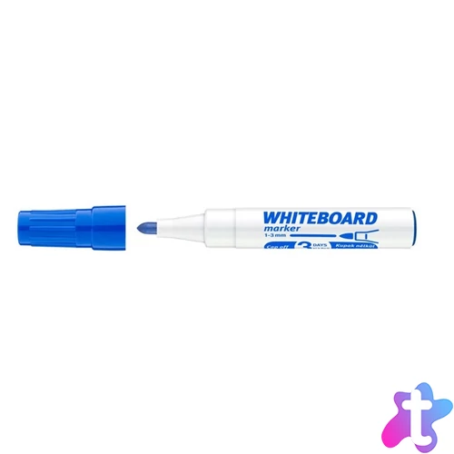 ICO Whiteboard kék kerek táblamarker