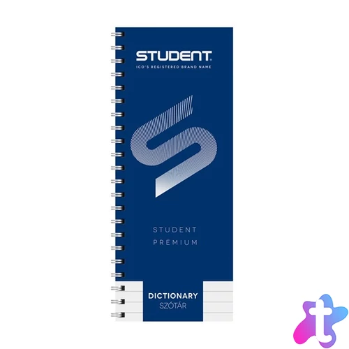 ICO Student Prémium spirálos szótárfüzet