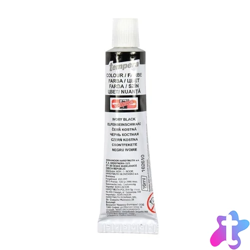 KOH-I-NOOR 162610 16ml csontfekete tempera