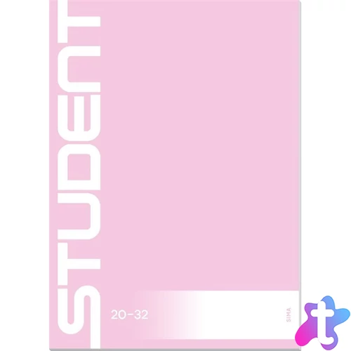 ICO Student A5 32lapos sima füzet