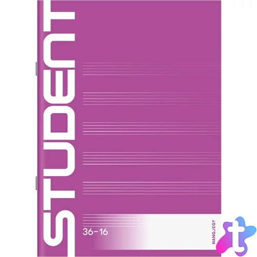 ICO Student A5 hangjegyfüzet