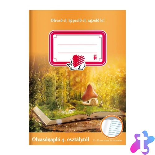 ICO Süni Mesefüzet IV.Osztálytól A5 olvasónapló