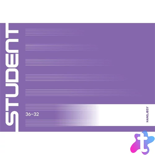 ICO Student 36-32 fekvő hangjegyfüzet