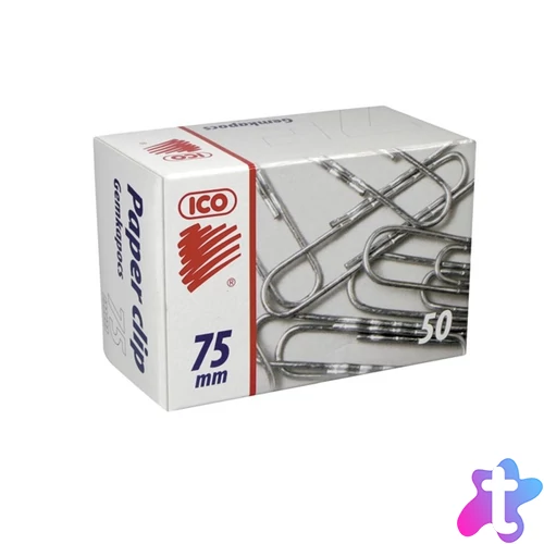 ICO 75mm horganyzott 50db/cs gemkapocs