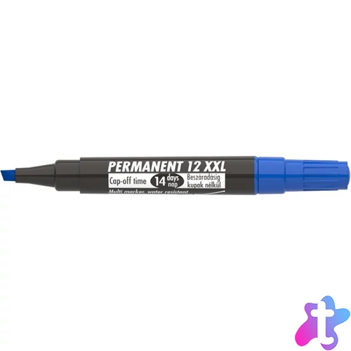 ICO Permanent 12 XXL kék marker