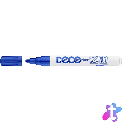 ICO Deco Marker kék lakkmarker