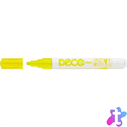 ICO Deco Marker citromsárga lakkmarker