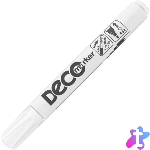 ICO Deco Marker fehér lakkmarker
