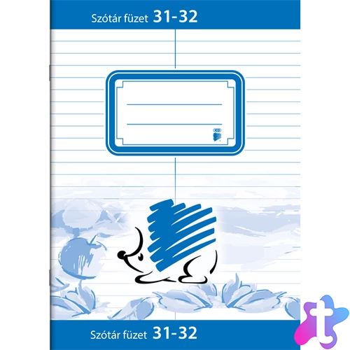 ICO Süni A5 31-32 szótárfüzet