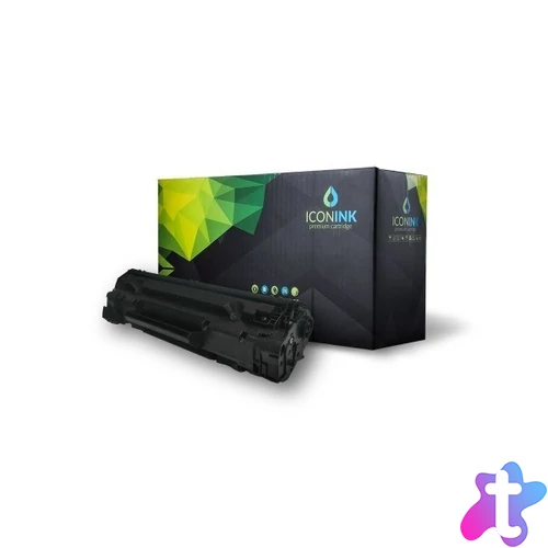 Iconink HP CE278A Canon CRG-728 / CRG-328 / CRG- 528  utángyártott 2100 oldal fekete toner