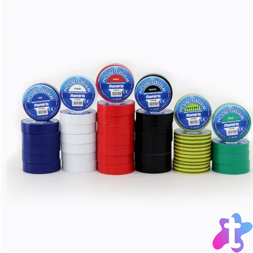 Ramiris 0,13 mm x 19 mm x 20 m kék PVC szigetelőszalag