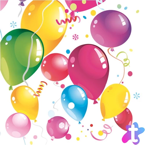 IRIS MAKI Party szalvéta, 33x33 cm, 20db/csomag, 3 rétegű, vegyes minták