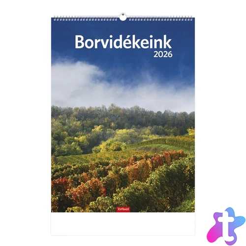 Kalendart 2026 T093 Borvidékeink falinaptár