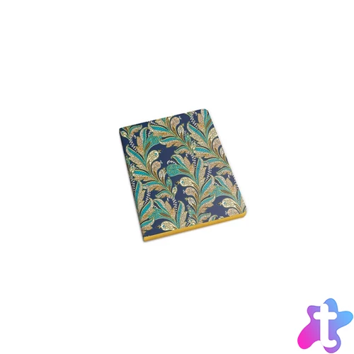 Kartos Blue Paisley 1 db A6 arany élfestett füzet