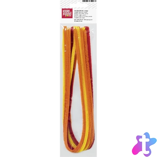 Knorr Prandell 6 mm 10 db/csomag narancs zsenília drót