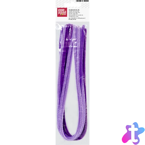 Knorr Prandell 6 mm 10 db/csomag lila zsenília drót