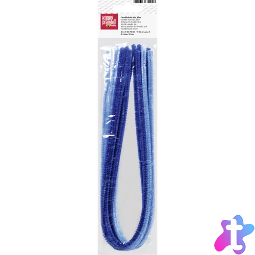 Knorr Prandell 6 mm 10 db/csomag kék zsenília drót