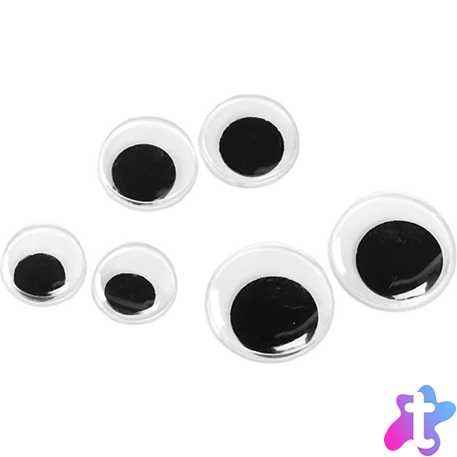 Knorr Prandell 12/14/18 mm 6 db/csomag mozgó szemek