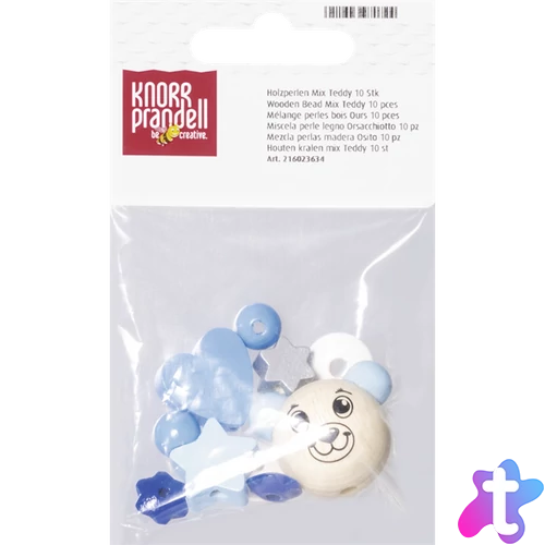 Knorr Prandell Teddy 10 darabos fa gyöngy csomag