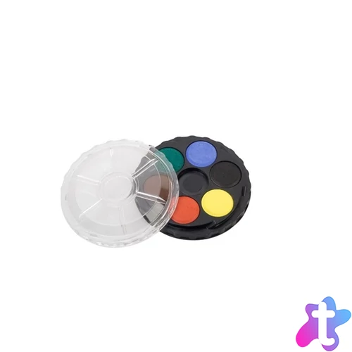 Koh-I-Noor kerek 6 színű vízfesték készlet