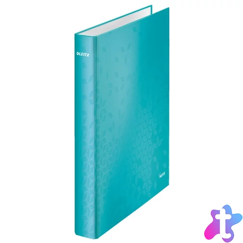 Leitz Wow A4 2 gyűrűs jégkék gyűrűskönyv