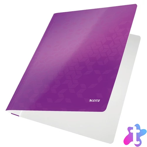 Leitz Wow karton lila gyorslefűző