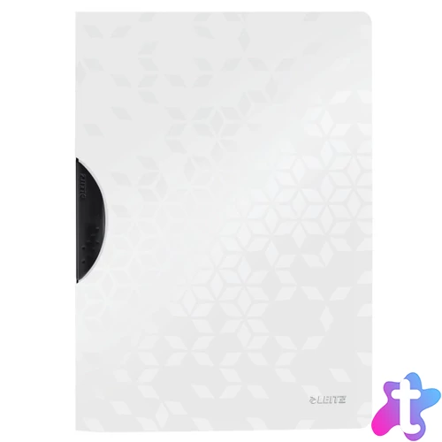 Leitz Wow Colorclip fehér gyorsfűző