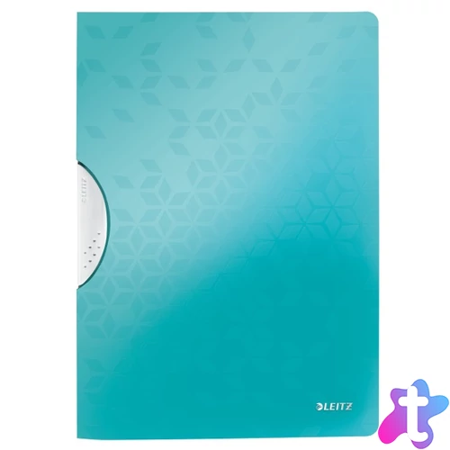 Leitz Wow Colorclip jégkék gyorsfűző