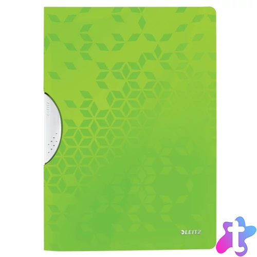 Leitz Wow Colorclip zöld gyorsfűző