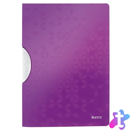 Leitz Wow Colorclip lila gyorsfűző