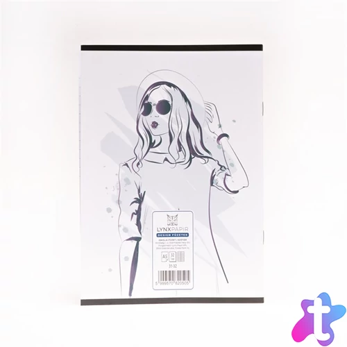 Design Style A5 szótár 31-32 iskolai tűzött füzet