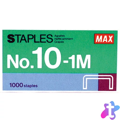 Max 10-1 No.10 1000db/doboz fűzőkapocs